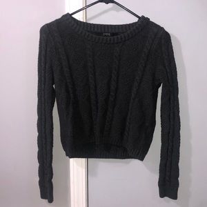 Cropped sweater